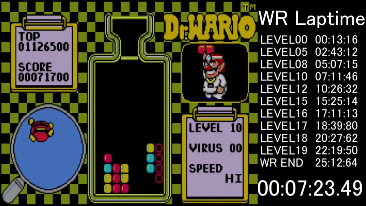 【RTA】Dr.wario 【SB】