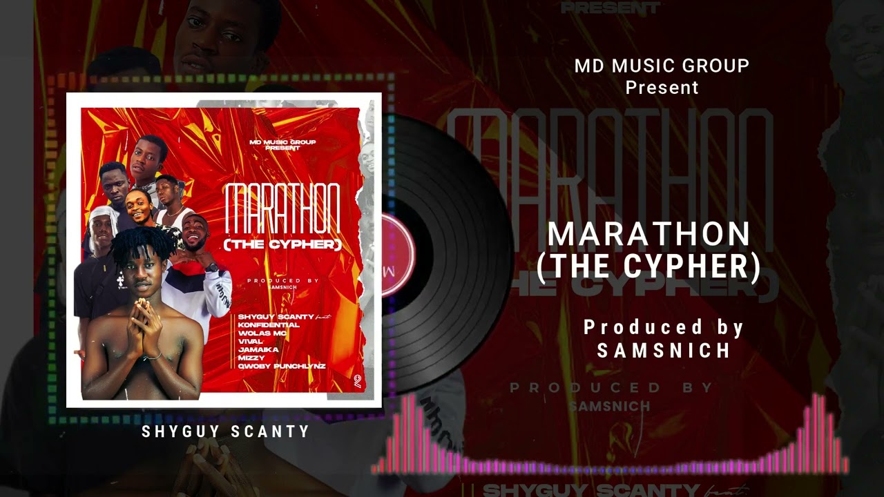 ShyGuy Scanty- Marathon (Cypher) ft Konfidential, Wolas MC, Vival, Jamiaka, Mizzy & Qwoby Punchlynz