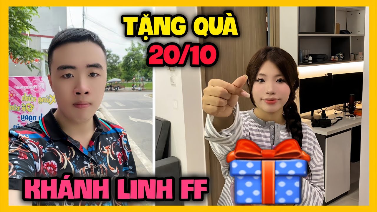 HẢI NGẮT NGỨ | TẶNG QUÀ 20/10 CHO KHÁNH LINH FF