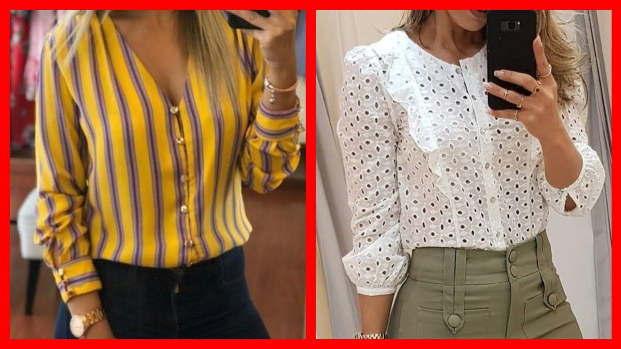 50 Belíssimos Modelos de Blusas Femininas Super Delicadas ❤️