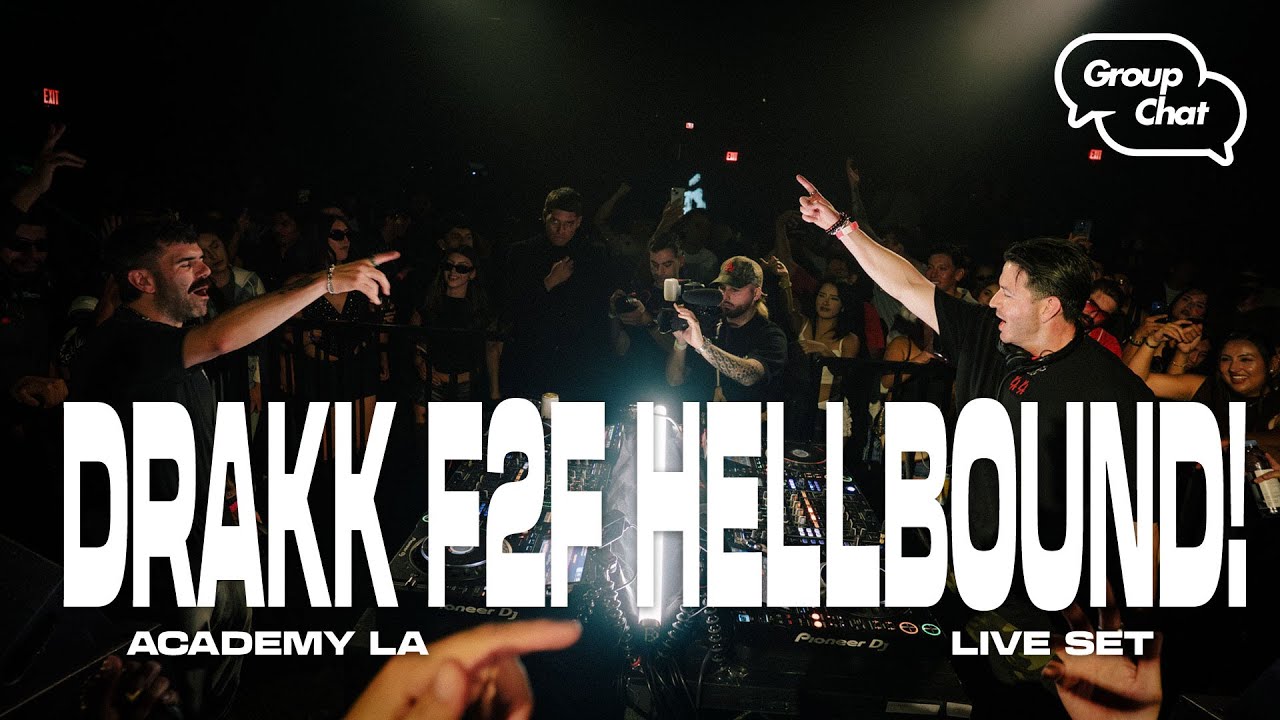 Drakk F2F Hellbound! LIVE @ Group Chat Club LA