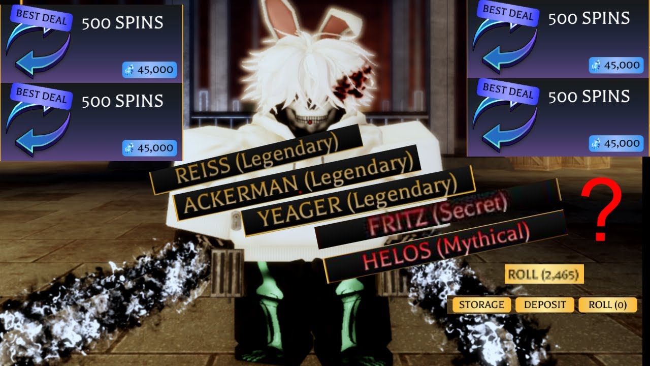 Can 5k+ Spins Get Me The Rarest Clan in Attack On TItan Revolution
