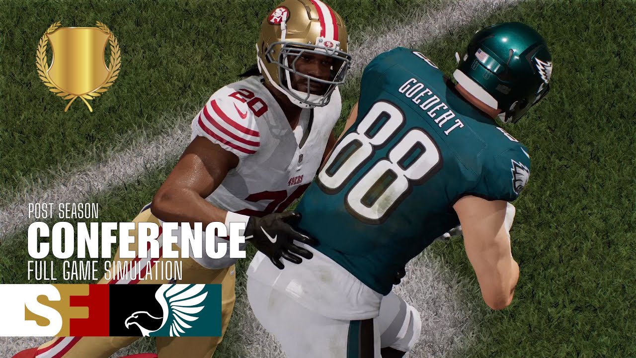 49ers vs. Eagles | 2025-26 NFC Championship | Madden NFL 26 Simulation