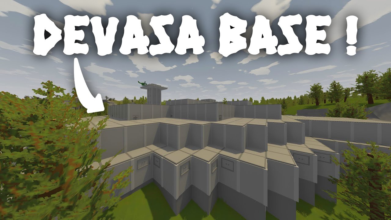 LOOT BÖLGESİNE DEVASA BASE YAPMIŞLAR! - UNTURNED SURVİVAL