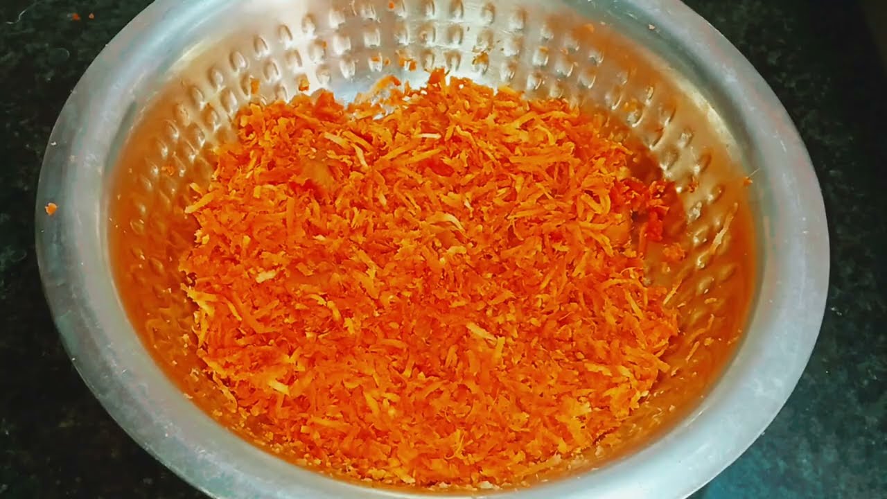 💯✅️10 MINITAT GAJER HALVA BINA MAVA FAKT DUDHAT BANVA /GAJER  KA HALVA #kalpanaslajababkhanarasoi 