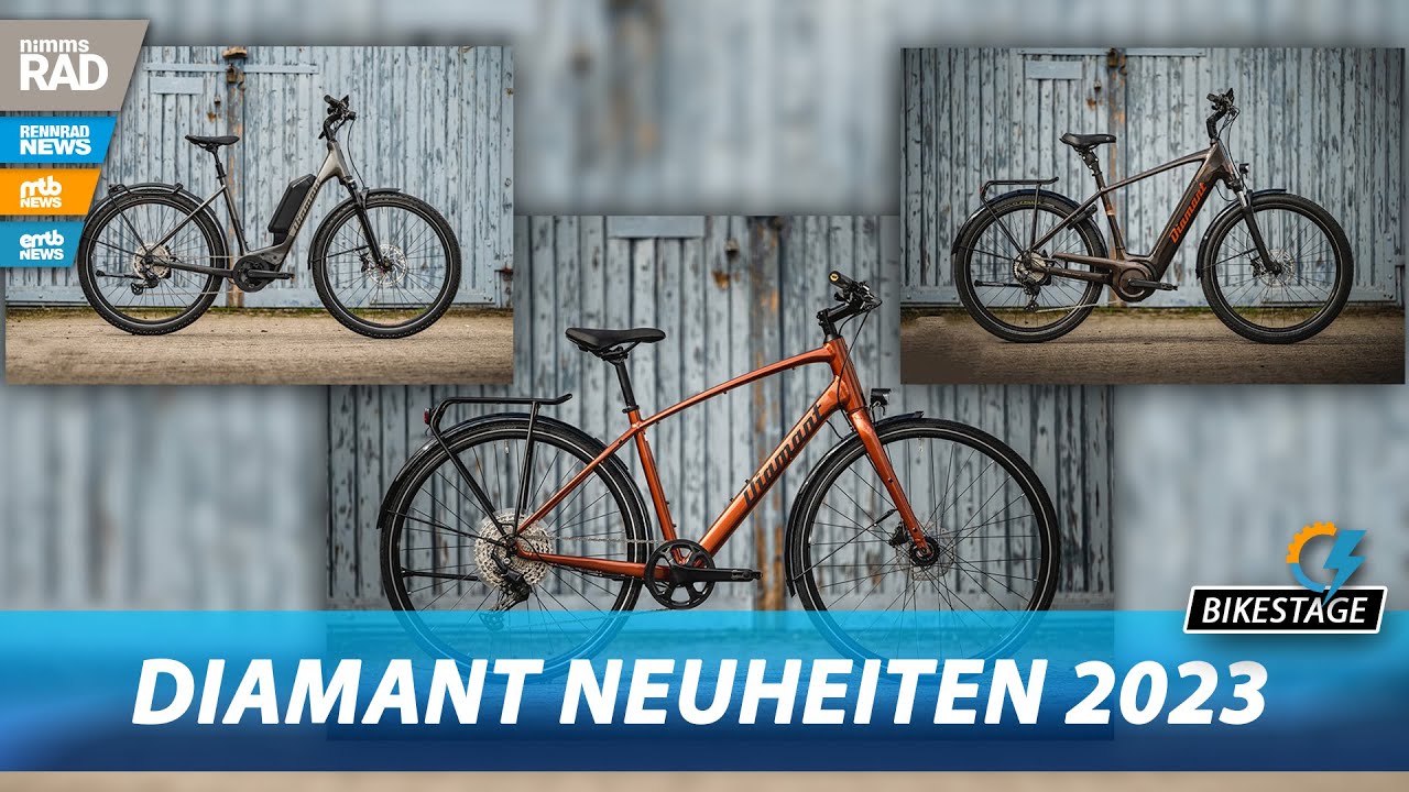 BikeStage 2023 – Diamant Bikes Neuheiten: Drei edle Räder für die Stadt – mit und ohne E!