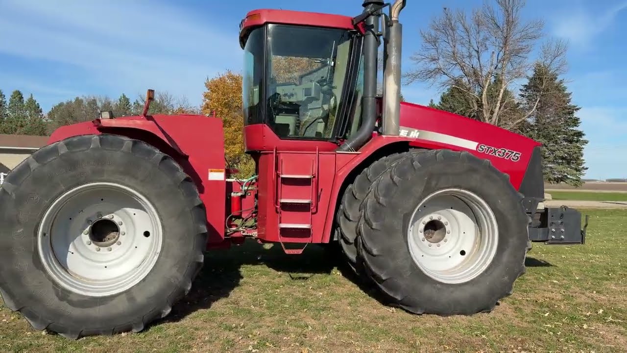 2002 Case IH STX 375 4WD Tractor, 7448 Hours, 16 Speed Powershift Transmission