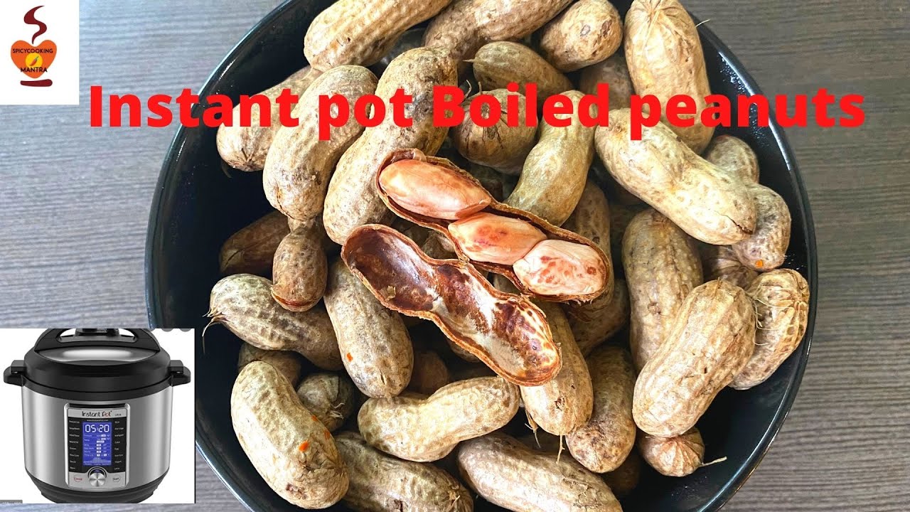 Instant Pot Boiled Peanuts | healthy snack | how to make best Boiled Peanuts in Instant pot