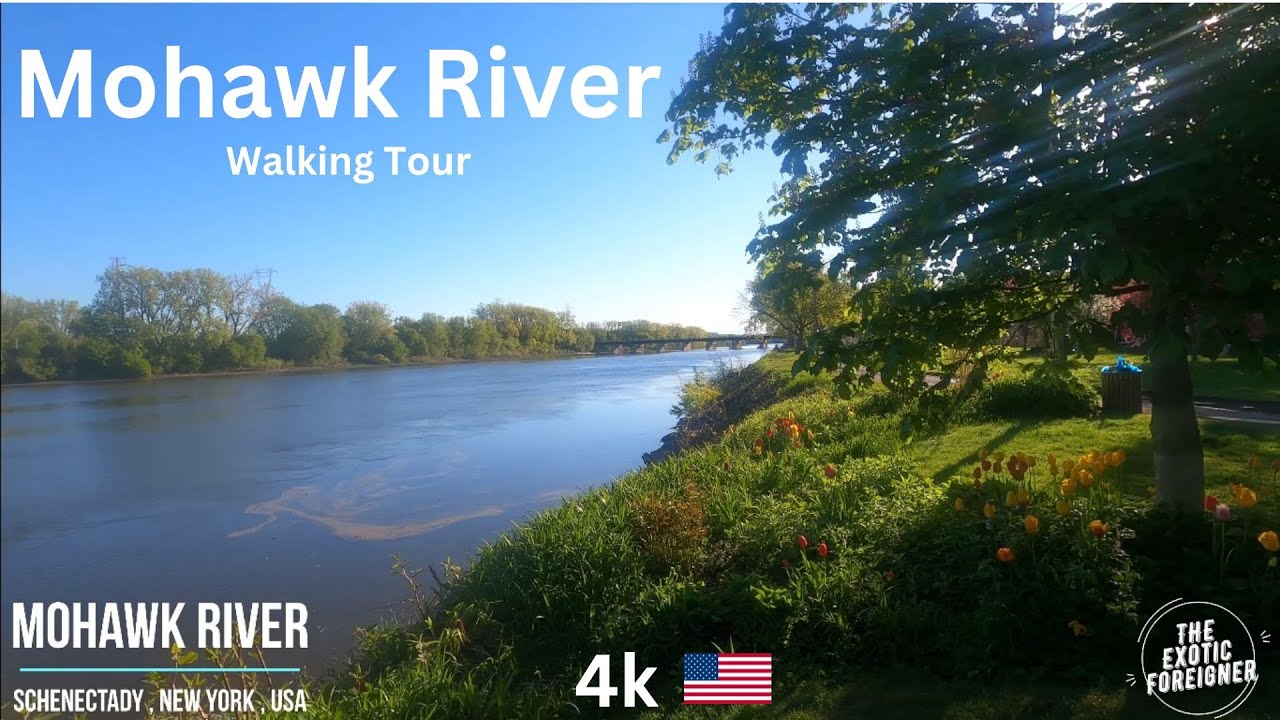 Mohawk River 🇺🇸 | Schenectady, New York, USA 🇺🇸 | Walking Tour
