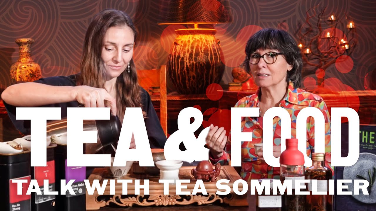 Tea and food. Talk with tea sommelier.