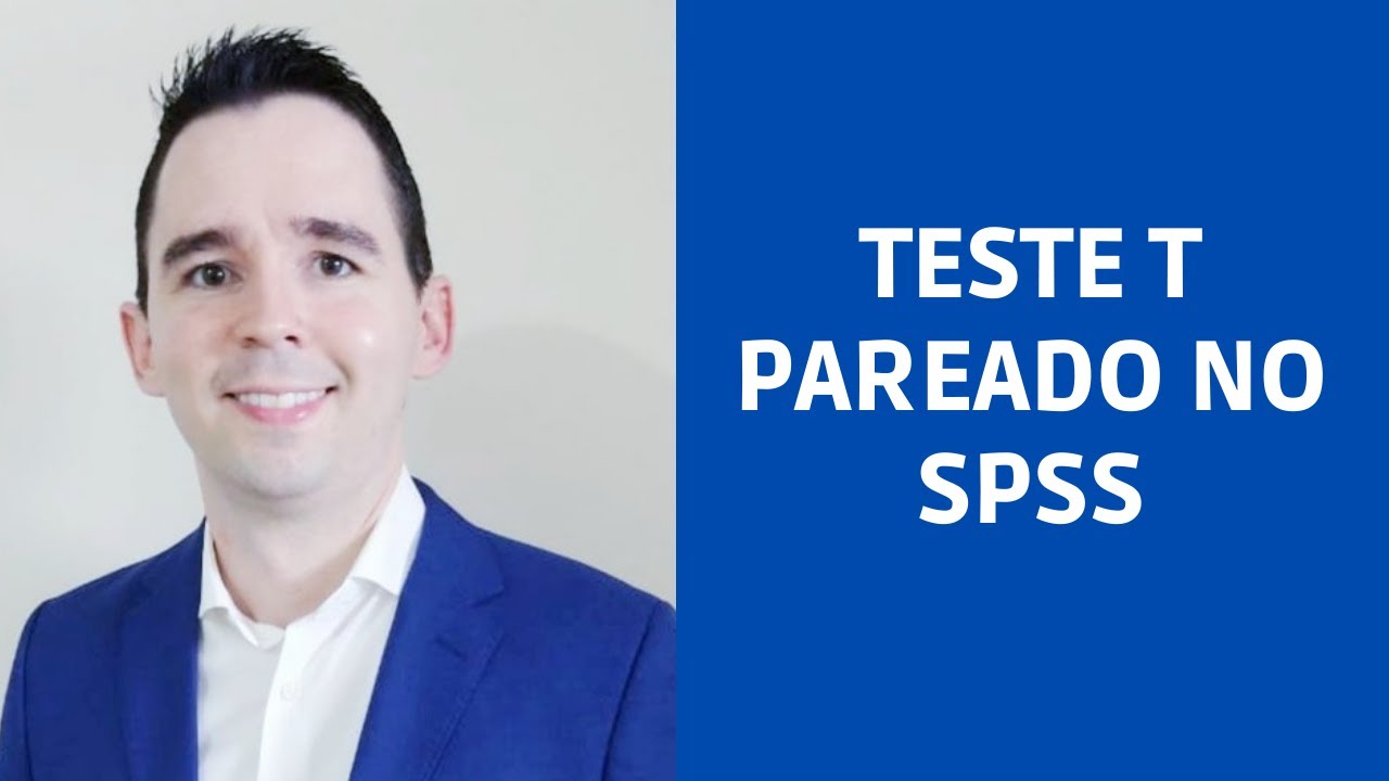 TESTE T PAREADO NO SPSS