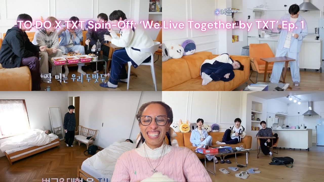 TO DO X TXT Spin-Off: 'We Live Together X TXT' Ep.1 Reaction