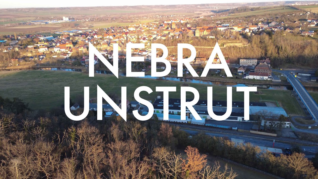 Nebra (Unstrut) von Oben