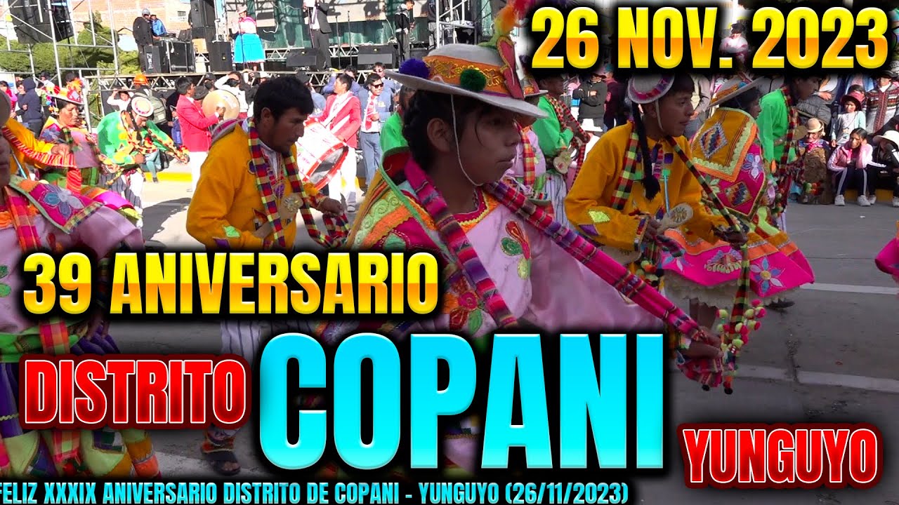 Aniversario de Copani 2023 Parada Folclórica - Video Completo Full HD