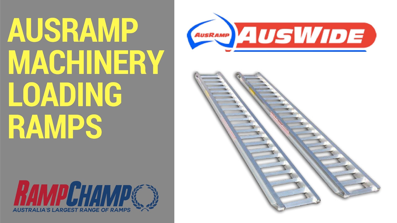 AusRamp Machinery Loading Ramps from Ramp Champ