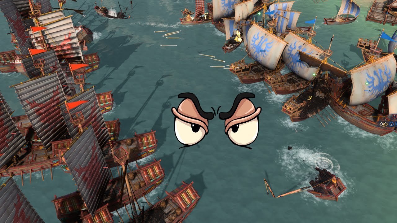 Die größte Seeschlacht der Welt - AoE4 Pro Replay