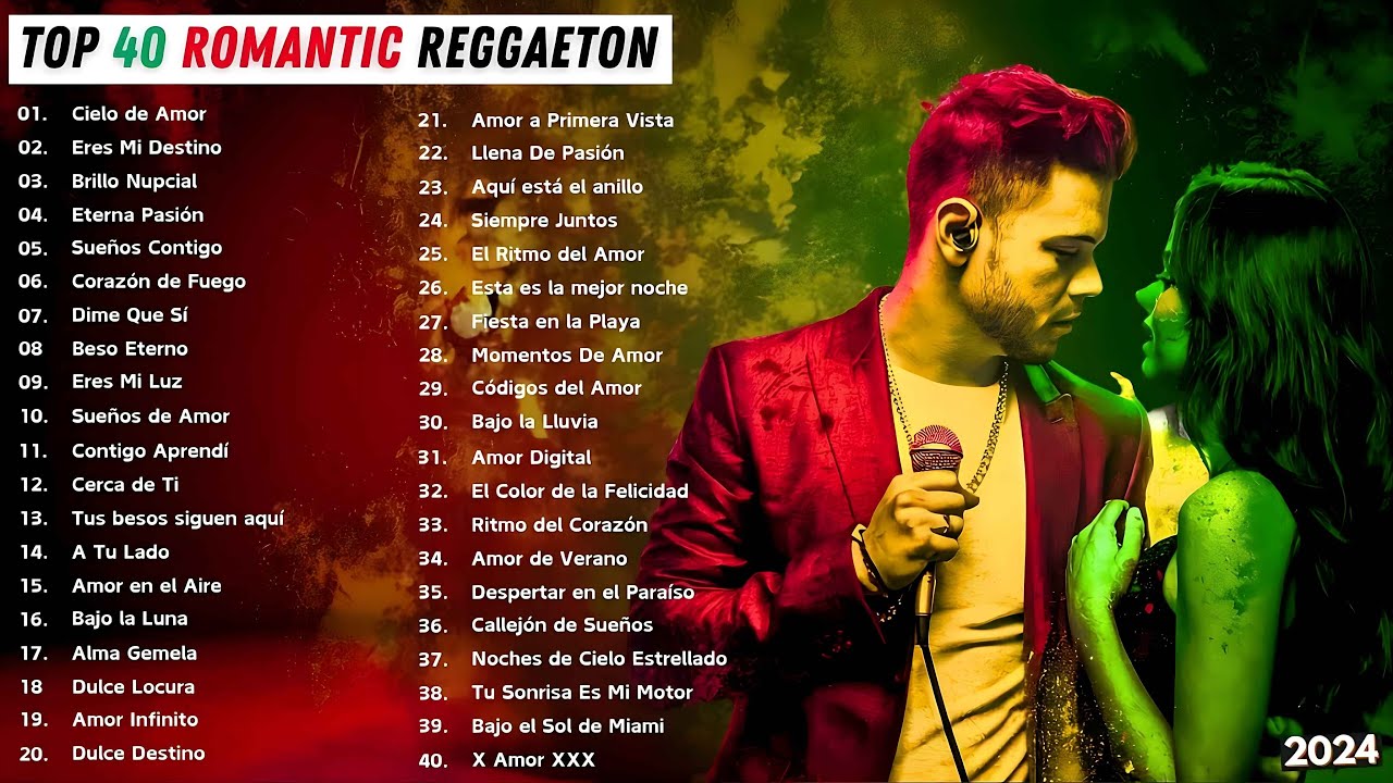 Top 40 Romantic Reggaeton Mix Song 2024 ❤️