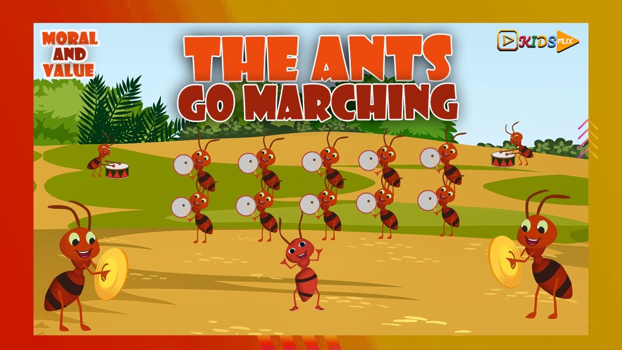 The Ants Go Marching | KidFlix Club 🐜🐜🐜