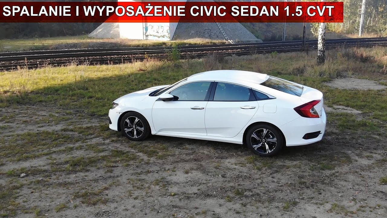 Krzysztof Honda- #99 Honda Civic sedan ELEGANCE 1.5T 183KM CVT - test spalania i wyposażenie