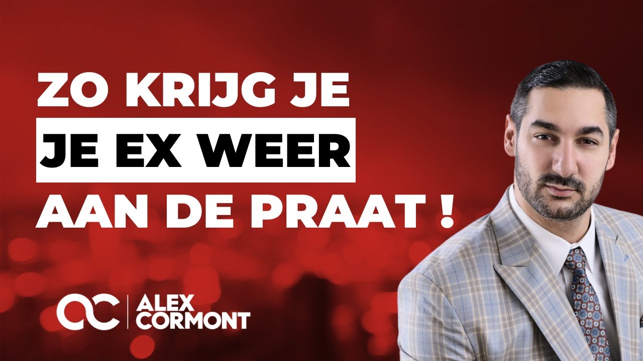 Zo krijg je je ex weer aan de praat