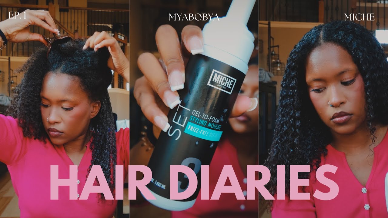hair diaries: this MICHE foam is all I used…30 minute results