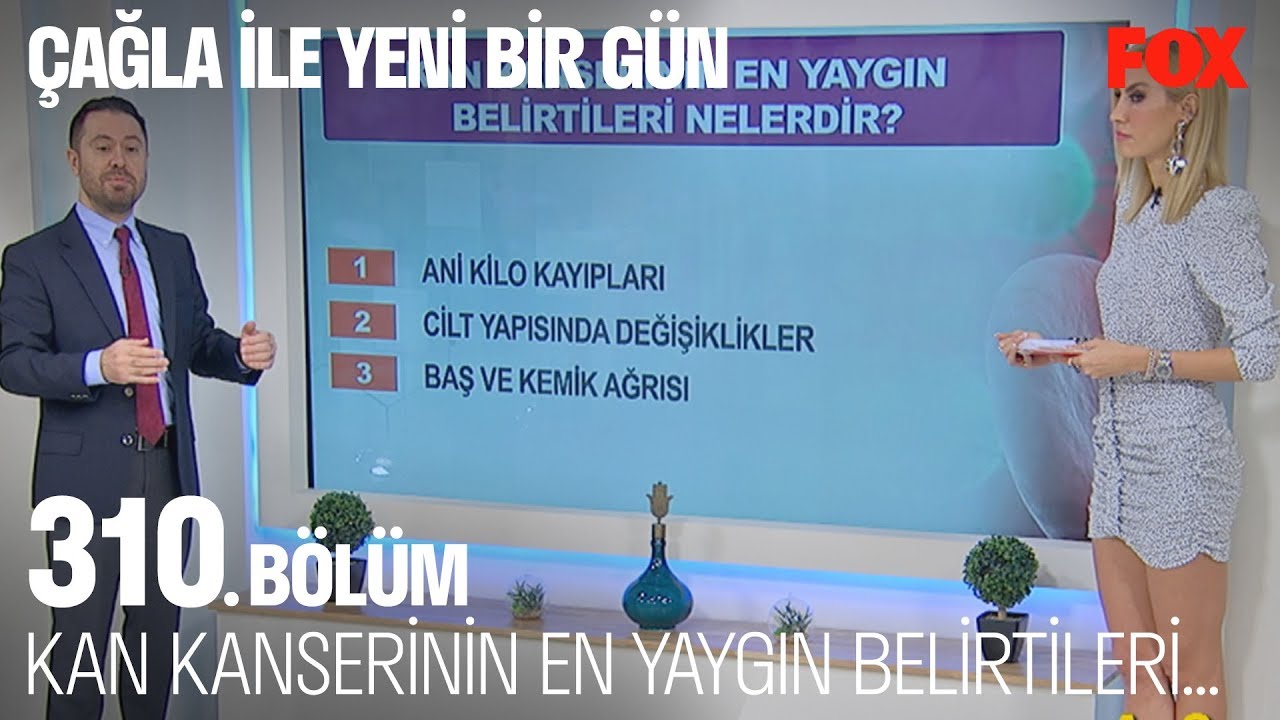 Kan kanserinin en yayın belirtileri... Çağla ile Yeni Bir Gün 310. Bölüm