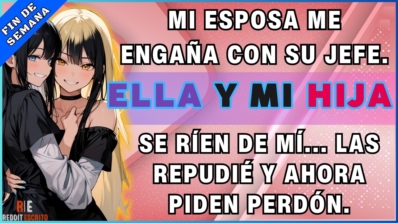 Mi hija prefirió al amante de su madre que a mí... 😔 la repudió y ahora pide perdón. 🙏