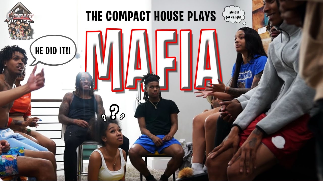 The compact house plays mafia for the first time! *THINGS GOT INTENSE😳*