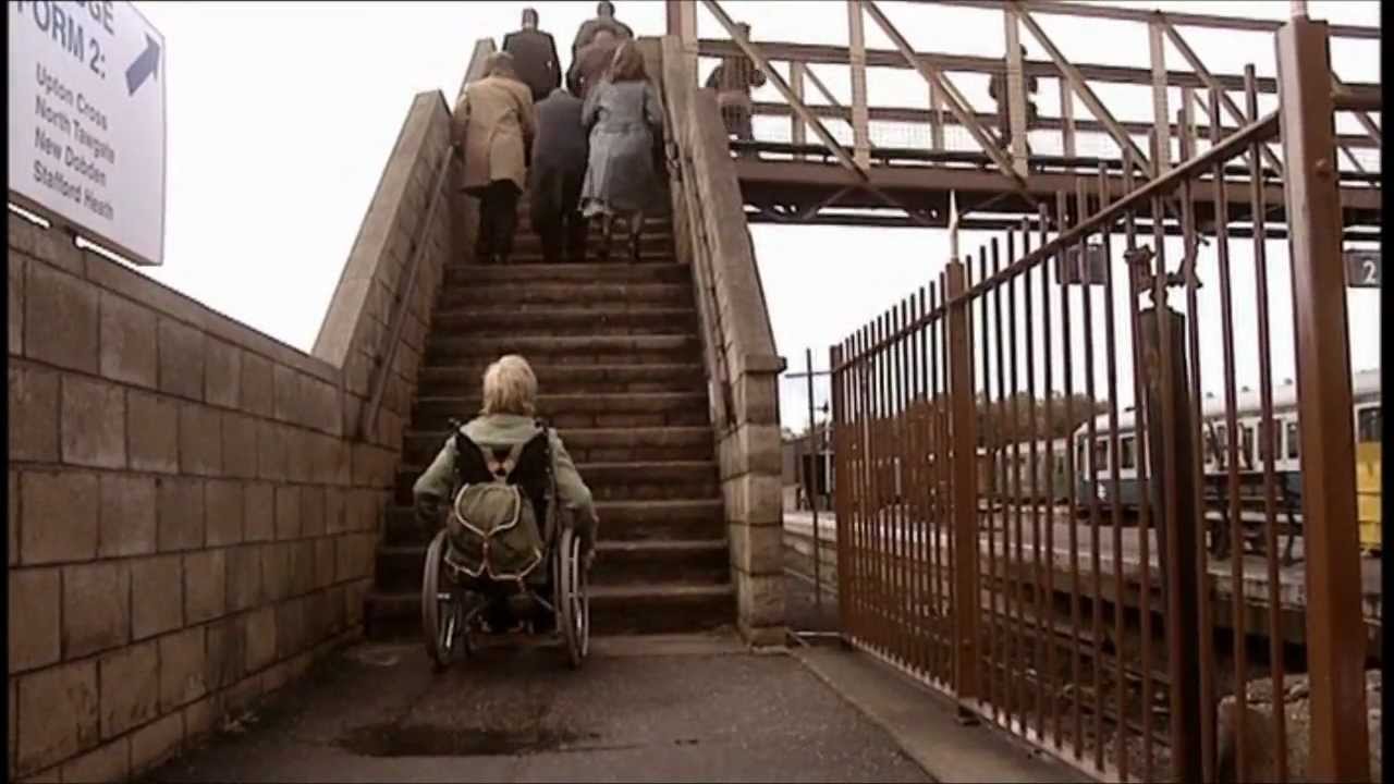 Armando Iannucci - Train Station Steps