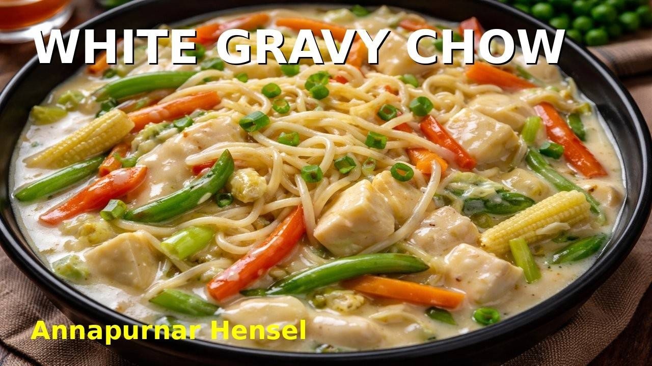 Perfect Gravy Chow Mein | Chinese Street Food Recipe at Home