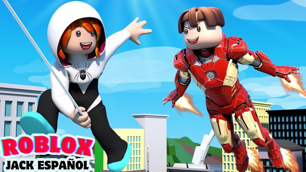 ROBLOX Brookhaven 🏡RP: Familia de superhéroes | Roblox Jack Español