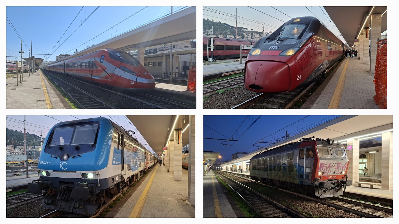 Trains in/Treni a Salerno part(e) 2: 25/02/2026