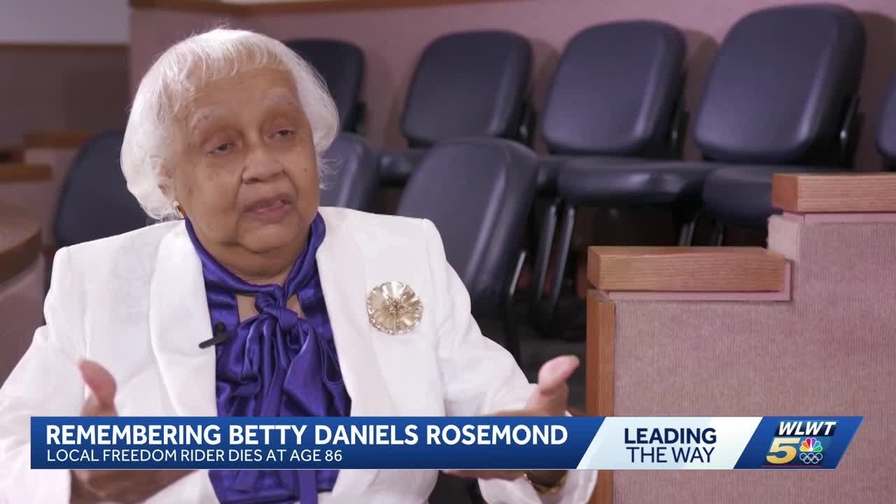 Betty Daniels Rosemond, who fought for equality as a Freedom Rider, dies at 86
