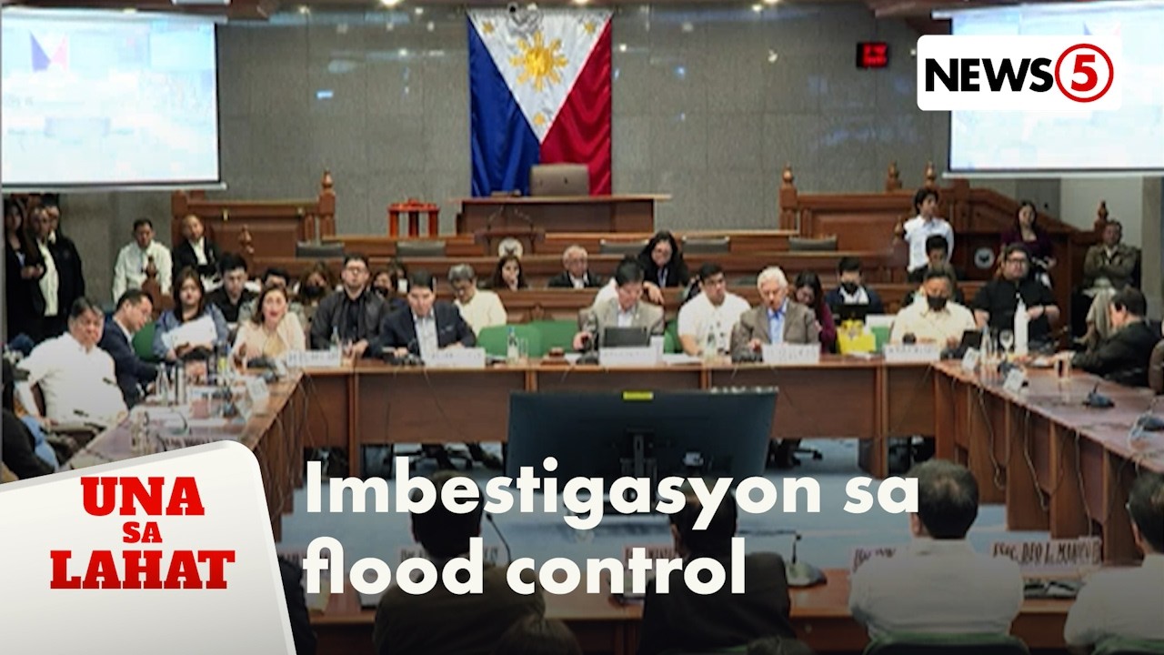 DOJ, hinihintay ang Blue Ribbon Committee report sa flood control scandal | Una Sa Lahat
