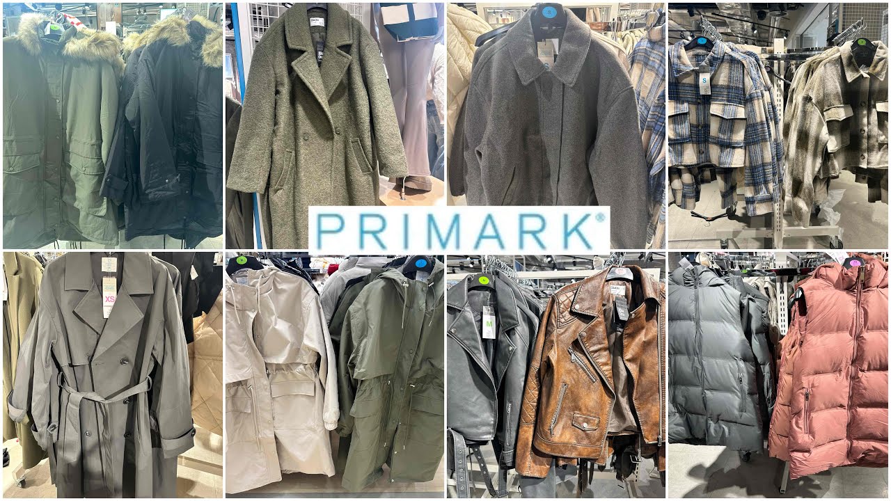 Primark women’s coats and jackets new collection / September 2024
