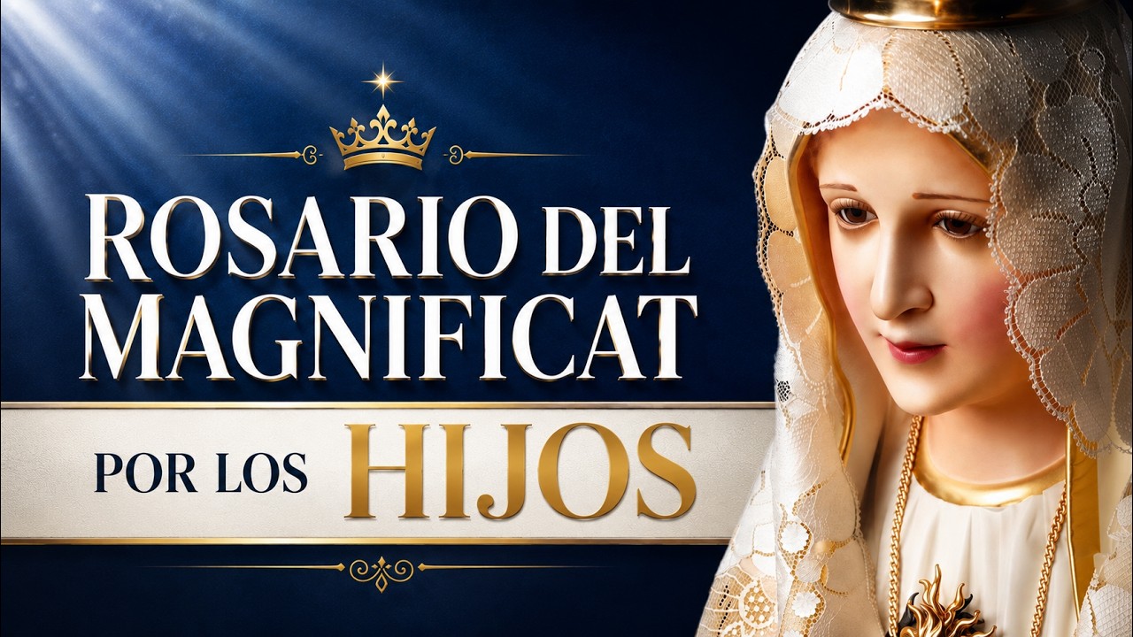 Rosario del Magnificat por los HIJOS | Pide PROTECCIÓN, CONVERSIÓN y MILAGROS 💥