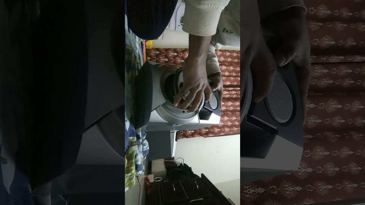 How to open Philips 3way sealed speaker system