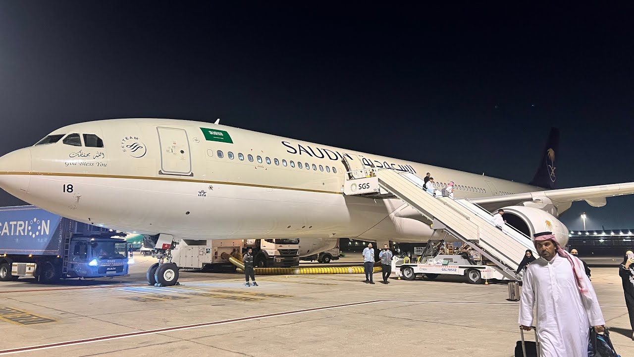 Riyadh to Jeddah Economy Class on Saudia A330