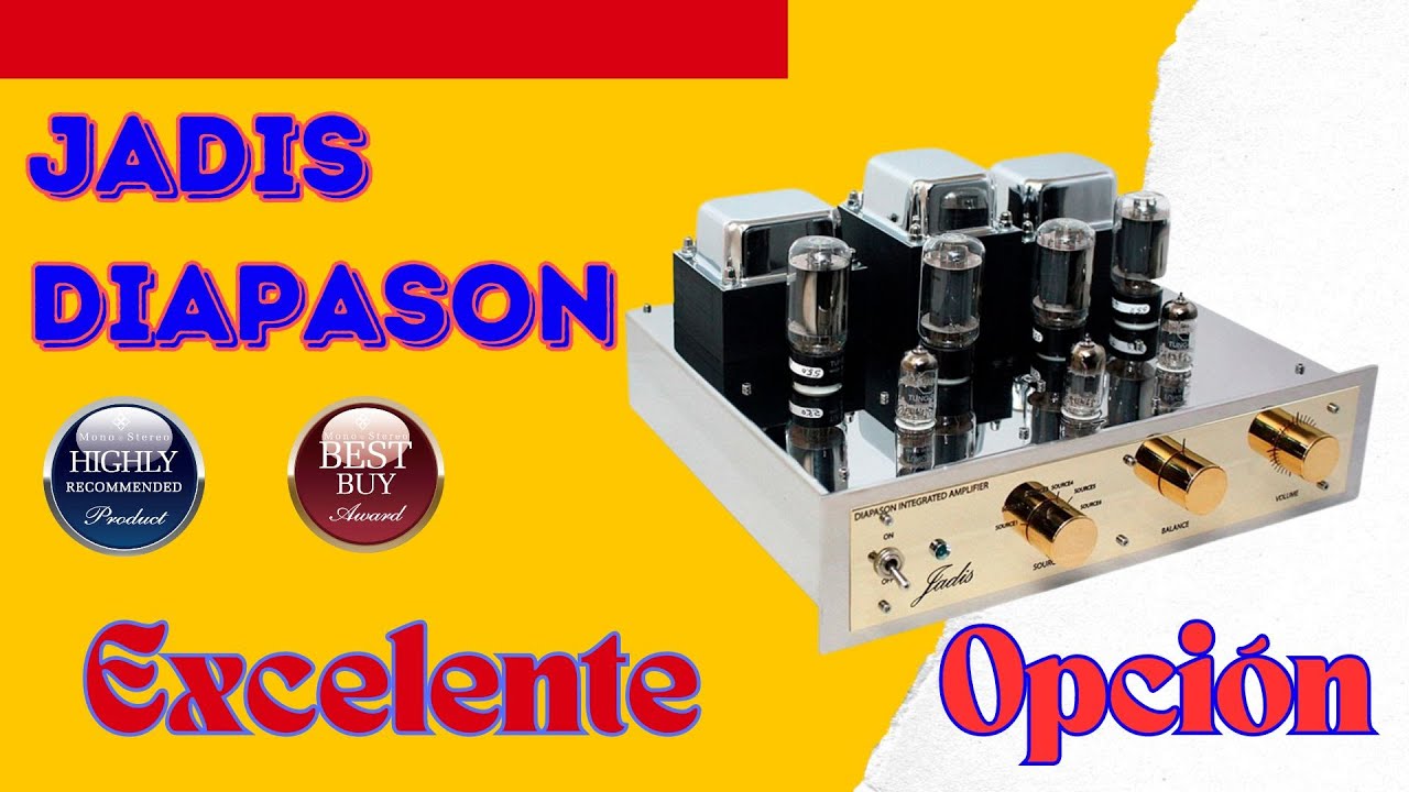 Jadis Diapason - Compacto y Excepcionalmente Musical