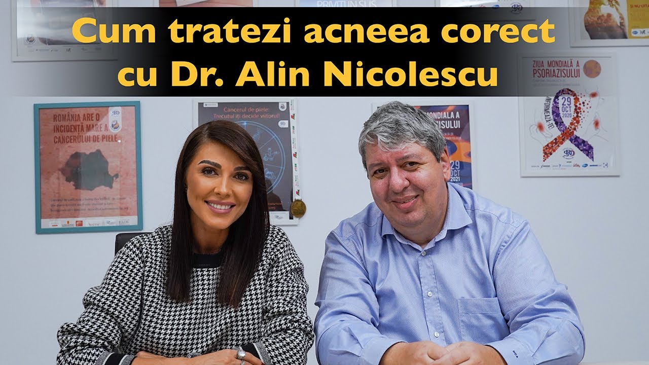 ILINCA VANDICI - Cum tratezi acneea corect | cu Dr.  Alin Nicolescu