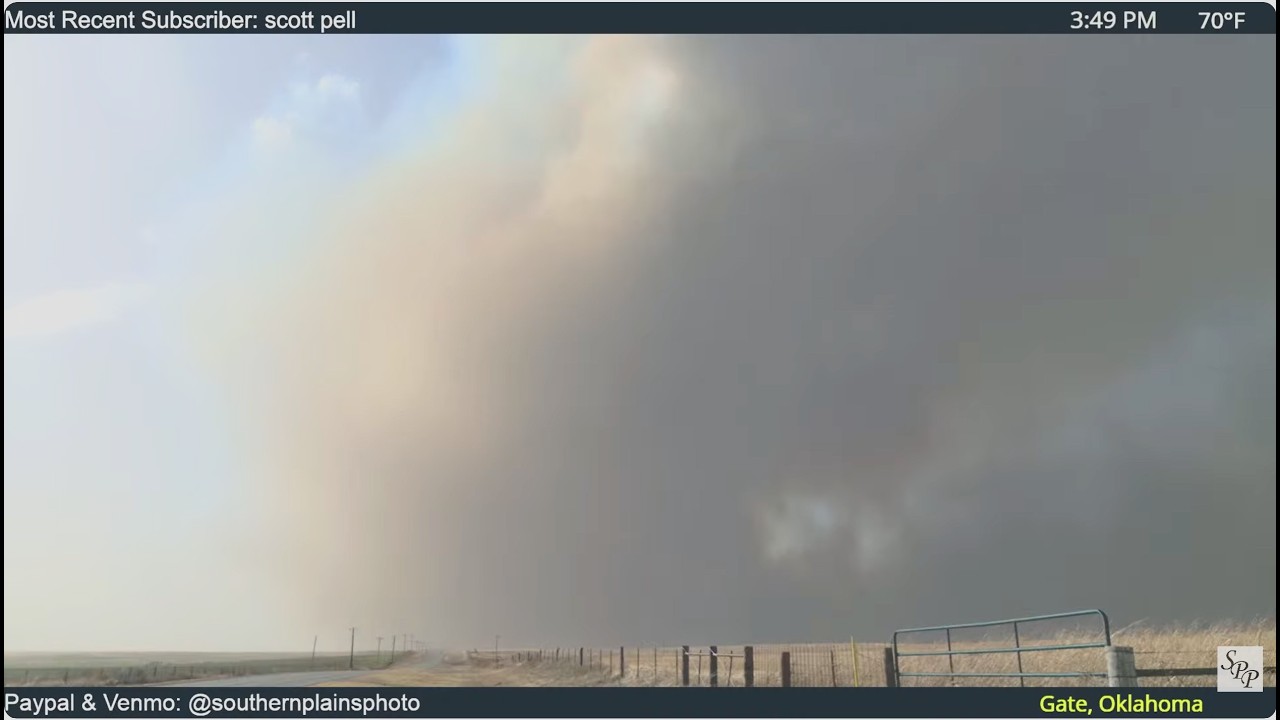 Fire Weather Coverage | Critical Risk in Oklahoma | Live Storm Chaser