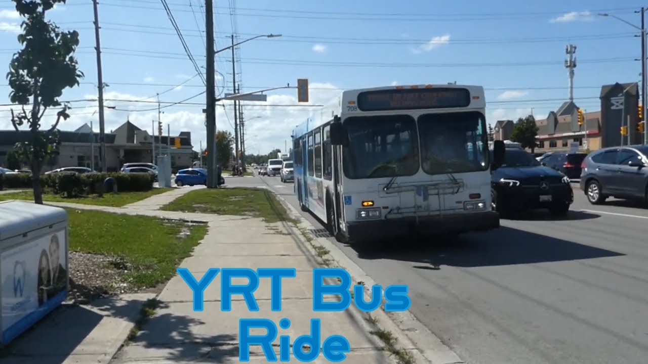 York Region YRT 85 Rutherford Bus Ride From Rutherford/Weston to 16th/Bayview 8/23/2022