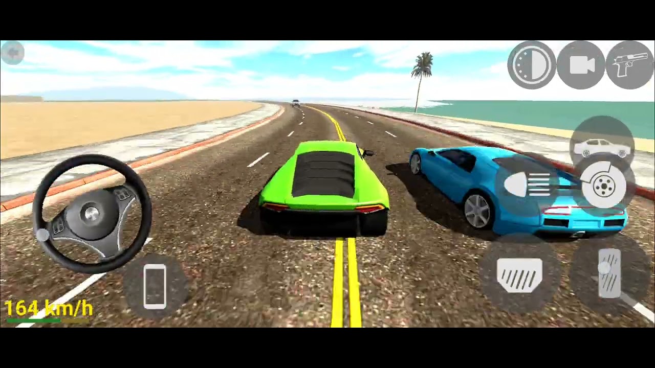 Franklin driving new green Lamborghini