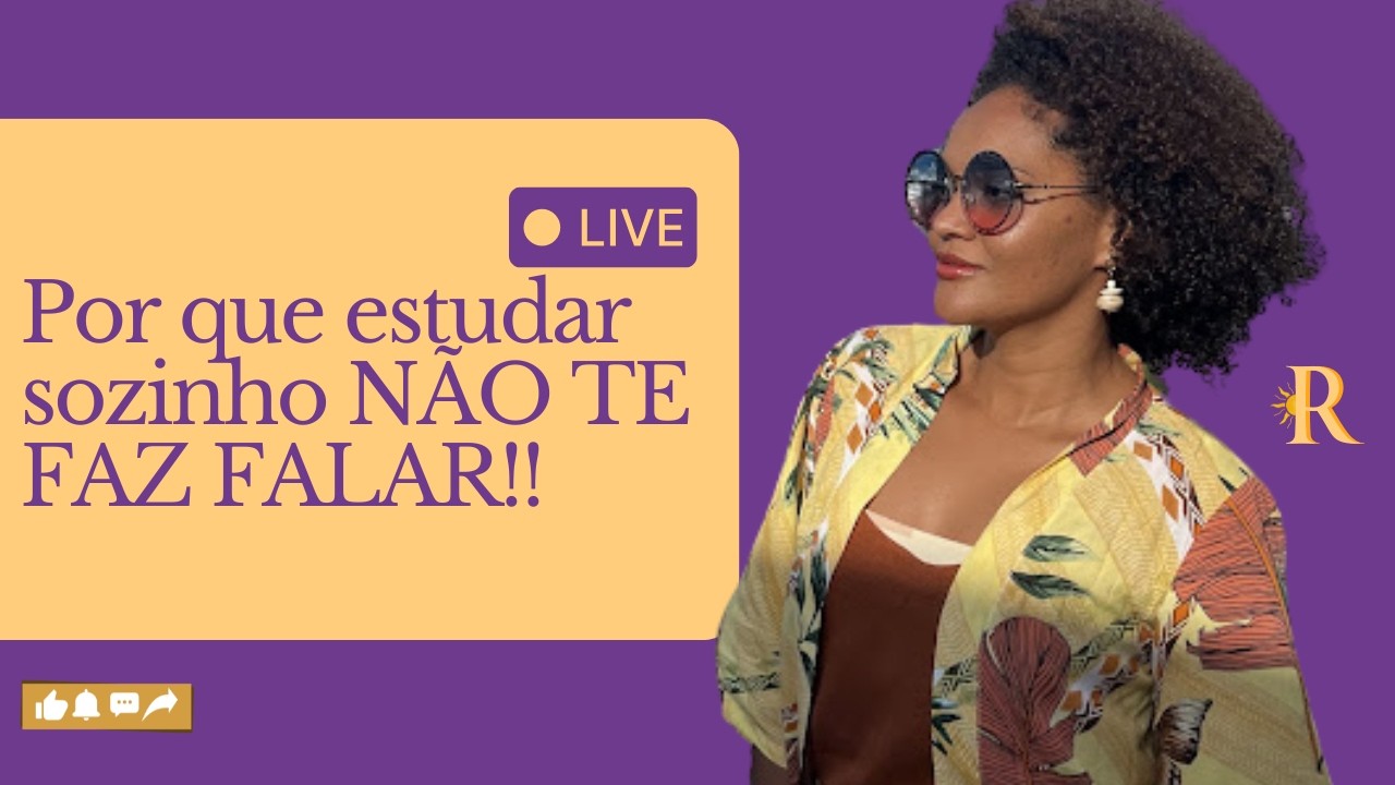 Por que estudar sozinho não te faz falar