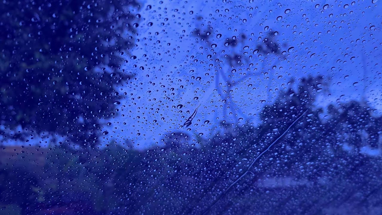 Drift Into a Peaceful Night Rain Sound On WindowㅣHeavy Rain for Sleep, Study & Relaxation,Meditation