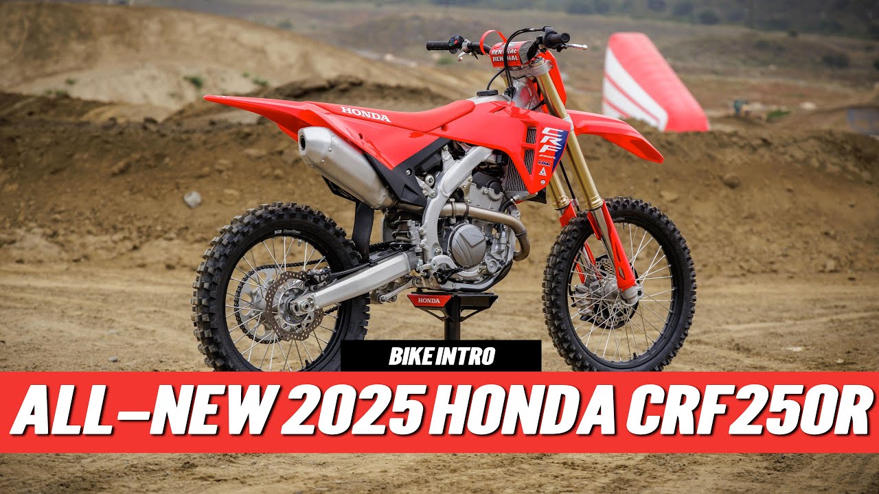 Знакомство и первые впечатления о новом мотоцикле Honda CRF250R 2025 года