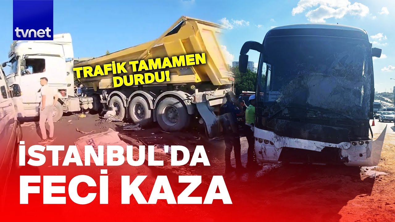 TEM Otoyolu'nu kullananlar dikkat: Trafik durdu!