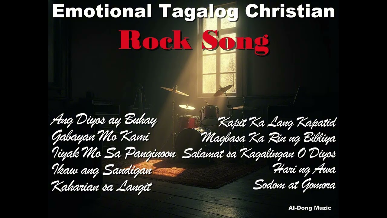 Emotional Tagalog Christian Rock Song | AI-Dong Muzic | Vol.4 