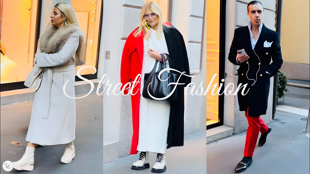 🇮🇹 Ep.7 Nov. 2023 - What Most Stylish People Wearing In Milan - 14°C Sunny Autumn Outfits #vogue