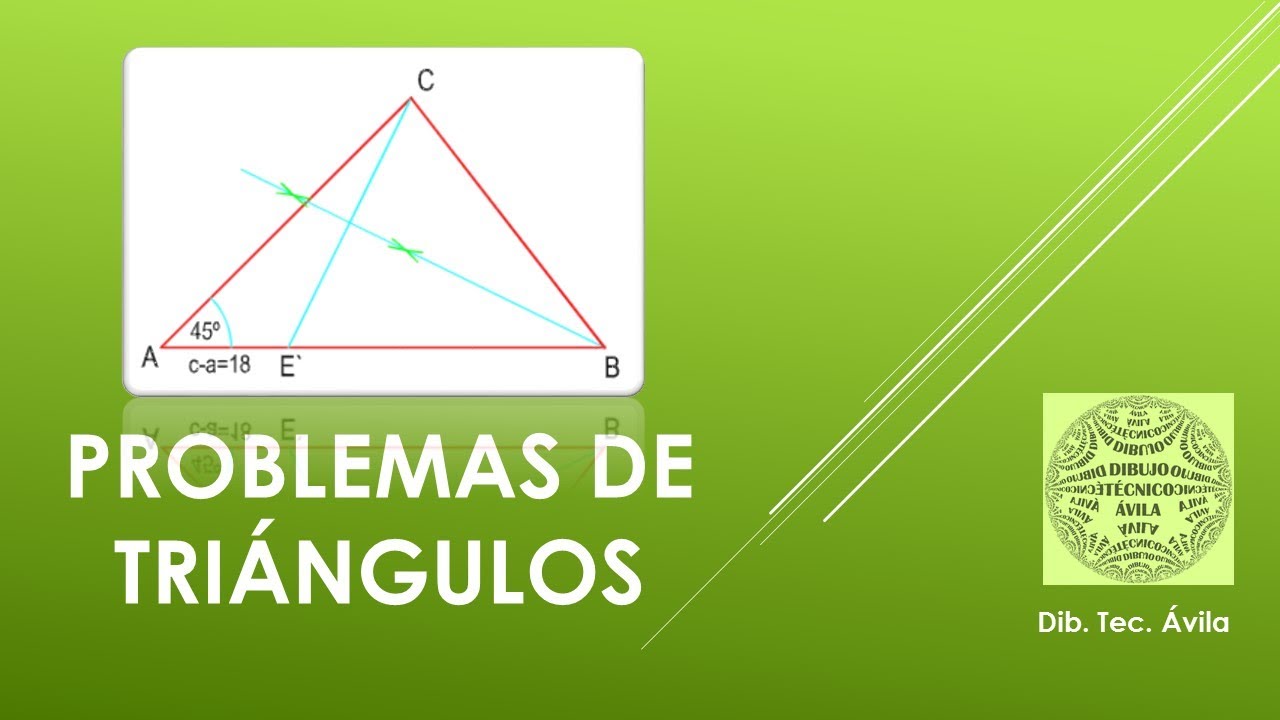 Triángulo escaleno. Dado ángulo A, el lado b y la diferencia entre los otros c-a.